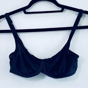 Hanro 36B Underwire Bra Cotton Stretch Black Style ca22956 Lightweight Hungary